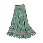 Boardwalk® Mop Head, Premium Standard Head, Cotton/rayon Fiber, Large, Green~#|#~E7CAF3EE-336A-4131-BAD7D8A64231F4FC_sc7