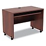 Alera Valencia Series Mobile Workstation Desk, Medium Cherry (ALEVA204224MC)~#|#~E7D12FC0-02EC-41C1-AE8E8F966814CFB7_sc7