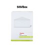 Staples Gummed #9 Business Envelopes, 3 7/8" x 8 7/8", White, 500/Box (247650/19255)~#|#~E7D6BE22-362E-4760-BD94DAD2D1DA3544_sc7