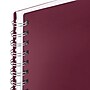 2027 Mead Essentials 6" x 8.5" Calendar Year Weekly & Monthly Planner, Plastic Cover, Burgundy (CRW430L5027)~#|#~E7F2D3E3-4B2B-4E32-807F8F8ED20E1FC1_sc7