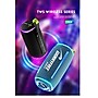 Worryfree Gadgets WP64 Wireless Bluetooth Portable Speaker, Waterproof, Blue (WP64-BLU)~#|#~E7F47D51-A83F-4FC3-90AF17E1DB8D0D01_sc7