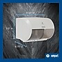 Georgia-Pacific Compact 2-Roll Side-by-Side Coreless Toilet Paper Dispenser, White (56797A)~#|#~E7F6B517-B2B8-4AD1-91F19C350ED3A36A_sc7