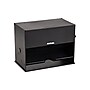 Mind Reader Plastic Straw Dispenser, Black (STRAWPUSH-BLK)~#|#~E7FCBE58-ED5F-4C6C-9F167DA11E8F821D_sc7