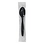 Dixie Individually Wrapped Plastic Teaspoon, Heavy-Weight, Black, 1000/Carton (PTH53C)~#|#~E8020F9A-1742-4F2A-A2AEB8EFFF35936C_sc7