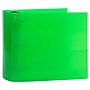 JAM Paper 4" 3-Ring Flexible Poly Binder, Green (PB75245GR)~#|#~E80F6231-10B1-4234-AA284541104E0221_sc7