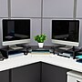 Mind Reader Adjustable Dual Monitor Stand, Up to 44 lbs., Black (MDFMOND-BLK)~#|#~E80FE5BD-B33A-41A7-9F5FBEE033F1C2F4_sc7