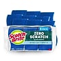 Scotch-Brite Non-Scratch Sponge with Scrubber, Blue, 9 Sponges/Pack (529-5)~#|#~E811ED73-2C0D-484A-B7A21224F9A7C997_sc7