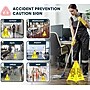 Alpine Industries Caution Wet Floor Sign, Yellow, 10/Pack (ALP498-20-10PK)~#|#~E81F8DBC-092D-4A50-A8BA38352736E382_sc7