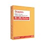 Staples Pastel 30% Recycled Color Copy Paper, 20 Lbs., 8.5" x 11", Goldenrod, 5000/Carton (14788-AA)~#|#~E8206916-D786-4FF6-94CB77B7DEFB1559_sc7