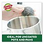 Scotch-Brite Heavy Duty Stainless Steel Scrubber, Gray/Silver, 12 Pads/Pack (84)~#|#~E8310F5E-58F5-4D98-8BDF490F73467652_sc7
