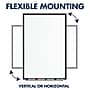 Quartet Classic Total Erase Dry-Erase Board, 96" x 48" (8' x 4'), Black Aluminum Frame (S538B)~#|#~E836A0D5-0D3B-4F00-99A2D7E660F7B005_sc7