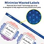 Avery Laser/Inkjet Decorative Edge Multipurpose Labels, 2.5" Dia., White, 135 Labels/Pack (94516)~#|#~E838E1E3-151F-4F74-90374CFBA7C16582_sc7