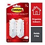 Command™ Medium Wire Hooks, White, 2/Pack (17068)~#|#~E841BDD0-B9BE-478F-AB9B376AF9ABD6EA_sc7
