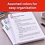 Staples Jumbo Paper Clips, 1.75", Assorted Colors, 500 Pack – Large Clips for Thick Papers & Color‑Coded Organization~#|#~E84EB3D4-DE55-4267-A14D9BDBB2B9D9B2_sc7
