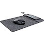 Allsop PowerTrack Non-Skid Wireless Charging Mouse Pad, Gray (32192)~#|#~E850EDBB-1339-4C4B-92FB4C0698D2BF83_sc7