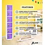 AdirOffice 72'' 6-Tier Purple Storage Locker (629-206-PUR)~#|#~E86FB906-A545-4FA0-BA573910401470DB_sc7
