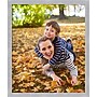 Amanti Art Brushed Nickel Narrow 20" x 24" Polystyrene Picture Frame, Gray (A42677345584)~#|#~E8780D39-AF4C-4716-A1FE3E06FF5BC19F_sc7