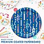 Creative Converting Party Patterns Birthday Candle Dessert Paper Plates, Multicolored, 32/Pack (DTC365081PLT)~#|#~E8798DAC-2857-4CE5-B7723B0A9B4B6849_sc7