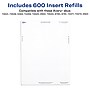 Avery Customizable Name Badge Insert Refills, 3" x 4", White, 600/Pack(35392)~#|#~E87F7A67-F855-4EF1-802206D8CDAFC340_sc7