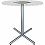 Lorell Hospitality/Conference X-Base, 40.8" Height x 45" Width, Silver (LLR61642)~#|#~E891D422-9A1C-40F1-95BE40EB69D0627F_sc7