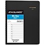 2027 AT-A-GLANCE 8.5" x 11" Daily Appointment Book, Faux Leather Cover, Black (70-222-05-27)~#|#~E8AEE33B-4119-4707-A80BF36EFE76CFA2_sc7