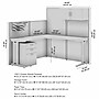 Bush Business Furniture Office in an Hour 63"H x 65"W L-Shaped Cubicle Workstation, Hansen Cherry (WC36494-03STGK)~#|#~E8C47484-FC15-4BCB-961D3D547EAFBFBC_sc7