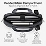 Vangoddy Wave Nylon Messenger Bag, Black (NBKLEA603)~#|#~E8CE782B-6BC0-4B0C-A8805988E937D5DC_sc7