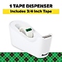 Scotch C18 Desktop Dispenser, 1" Core, White (C18-W)~#|#~E8E71CC5-F351-4EC5-93692B2CCF8EBD8E_sc7