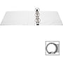 Business Source Round-ring View Binder, 2" Binder Capacity, Letter, White, 4/Bundle~#|#~E8E8FBC9-C9A1-4227-9881DED7862AB86F_sc7