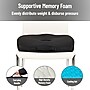 Mind Reader Memory Foam with Gel Core Office Chair Ergonomic Orthopedic Cushion, Black (GELCUSH-BLU)~#|#~E8ED21D1-448B-4E21-A8E0D1480AD442F2_sc7