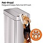 iTouchless Stainless Steel Wings Open Lid Sensor Trash Can with AbsorbX Odor Control, Silver, 18 gal. (WS18RSL)~#|#~E8EEFFC3-79DF-41D2-80FA23C197ACBE79_sc7