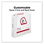 Universal 2" 3-Ring View Binders, D-Ring, White, 4/Pack (UNV20746PK)~#|#~E8FF6805-A4AE-41C1-AA88303F52FA948B_sc7