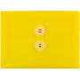 JAM Paper Premium Plastic Filing Envelope with Button & String Closure, Yellow, 3/Pack (920B1YEX3)~#|#~E914624E-550C-465E-95A427F0AC6491E1_sc7