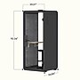 FlexiSpot WorkCube Series Sound Absorbing Privacy Booth, Gray (P1F-2G-KIT)~#|#~E9170801-BD55-40CD-A88CC97930DDC4AB_sc7