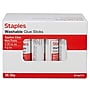 Staples® Washable Glue Sticks, 0.28 oz., Clear, 36/Pack (ST44777)~#|#~E9358952-158D-42B1-BE591C33C871327F_sc7