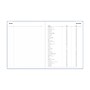 2027 Blue Sky 8" x 10" Calendar Year Weekly & Monthly Standard Planner, Faux Leather Cover, Soft Blue (159447)~#|#~E94E7CF0-51E7-4C61-A1F2F64A36E22FD7_sc7