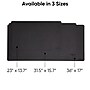 Smead Large Vegan Leather Anti-Slip Desk Pad, 36" x 17", Charcoal (64828)~#|#~E95240CD-A0AC-43A7-AFD64FB4B2541ACB_sc7
