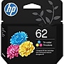HP 62 Tri-Color Standard Yield Ink Cartridge, Prints Up to 165 Pages (C2P06AN#140)~#|#~E9545E6C-199F-4AF9-8A2B1875B6FA4CF6_sc7