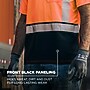 Ergodyne GloWear 8286BK High Visibility Short Sleeve Black Bottom T-Shirt, ANSI Type R Class 2, Orange, 5XL (22199)~#|#~E9599C7C-2403-4E13-924F1691B9D6EA6F_sc7