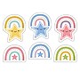 Trend Enterprises Rainbows & Stars Large superShapes Stickers, Assorted Colors, 120/Pack, 6 Packs/Bundle (T-46362-6)~#|#~E961327C-2513-4DDD-8E1974A6C140A53B_sc7
