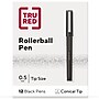 TRU RED™ Rollerball Pens, Fine Point, Black, Dozen/Pack (TR57321)~#|#~E9627C1A-0A7F-46F9-BB931F9C8286E227_sc7
