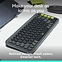 Logitech POP Icon Keys Wireless Ergonomic Keyboard, Graphite/Green (920-013143)~#|#~E967BE78-CB6E-4F39-BBDAFCCEF6E4FAF5_sc7
