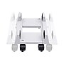 Innovera Plastic Mobile CPU Stand, Light Gray (IVR-54001)~#|#~E96EA54C-251F-494A-930B7B89EC85948B_sc7