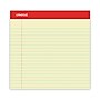 Universal Perf-Style Writing Pad, 8 1/2" x 14" , Wide Ruled, 50 Sheets/Pd, 12/Pk~#|#~E9726DCD-384C-4F97-87F0EB28AD9E2DEC_sc7