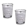 Mind Reader Metal Mesh Trash Can Without Lid, 4.4 Gallon, Silver, 2/Pack (2CIRGA-SIL)~#|#~E97C087A-C99A-4A1C-B69B3A7F8B97377C_sc7
