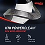 WypAll PowerClean X70 Fabric Cleaning Towels, 9.1" x 16.8" , White, 96 Sheets/Box, 10 Boxes/Carton (41455)~#|#~E97D2011-2E81-49A5-AF8156DD21811B6C_sc7