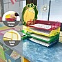 Mind Reader Metal Side Loading Stackable Letter Tray, Multicolored (DSTACK4-ASST)~#|#~E98C2EBA-18FC-40EE-8E7EEDB5E4EC468B_sc7