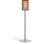 DURABLE Info Basic Floor Stand, Gray (DBL501057)~#|#~E98F8846-9E6E-4222-B68A7482081B3ED6_sc7