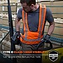 Ergodyne GloWear 8142BA High Visibility Safety Vest, ANSI Class O1, Orange, 4X/5X (27023)~#|#~E9A3B3AC-DD57-40D8-8623AAD60415EBF6_sc7