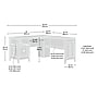 Sauder August Hill 59"W L-Shaped Executive Desk, Dover Oak (412320)~#|#~E9A7A7EE-4831-439F-967091B00AAF5FA4_sc7